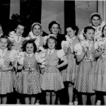 Első tánccsoport 1950. Becske Lajosnéval-001