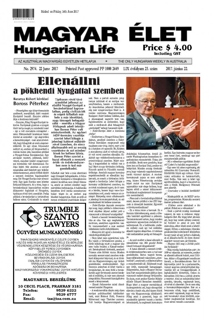 cimlap Magyar Elet 2017. jun.22