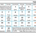 1-Februar Naptar