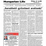 1-cim Magyar Elet 2018, április 19