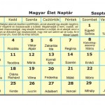 1-Naptár, Szept. A4 oldal