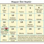 1-Naptár 2018 oktober