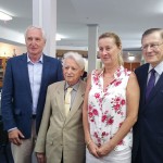 dr Mikola Iatván és felsége, Csapó Endrável és Kardos Bélával