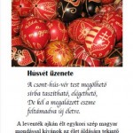1-HÚSVÉT ÜZENETE